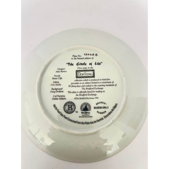 Walt Disney Collector "The Circle of Life" First Issue in Lion King 1994 (D) - Picture 2 of 2